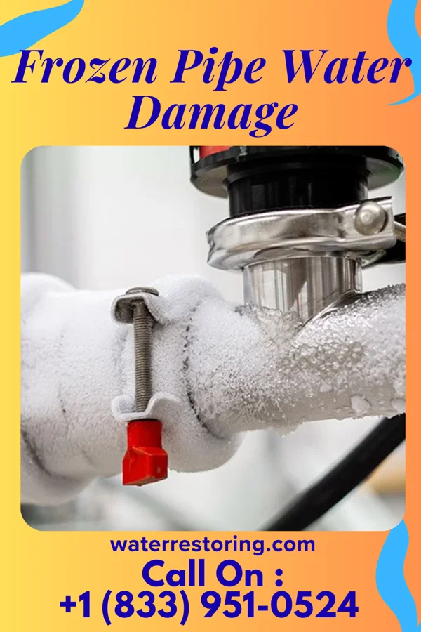 Frozen Pipe Water Damage in Deer Park, OH